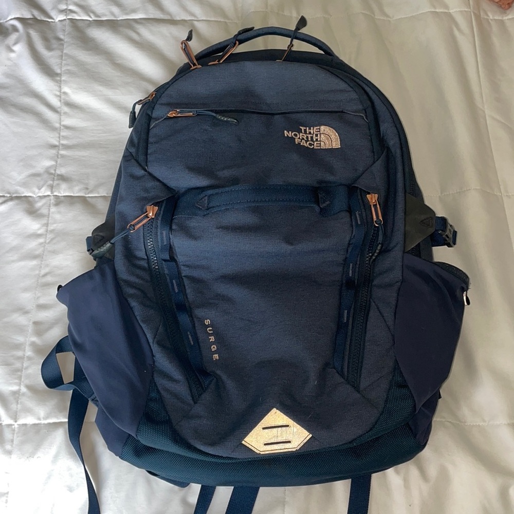 LIKE NEW The North Face Surge Backpack